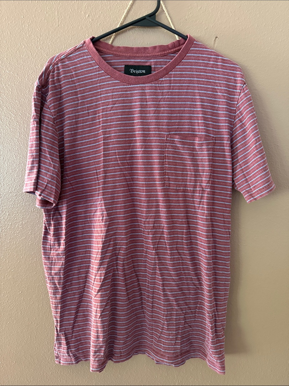 Men’s Striped Brixton Pocket Tee